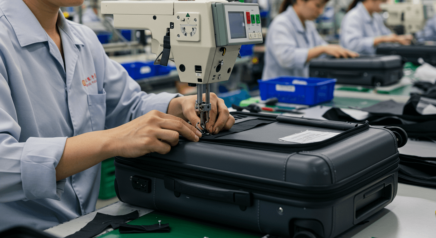 Modern Luggage Production Line