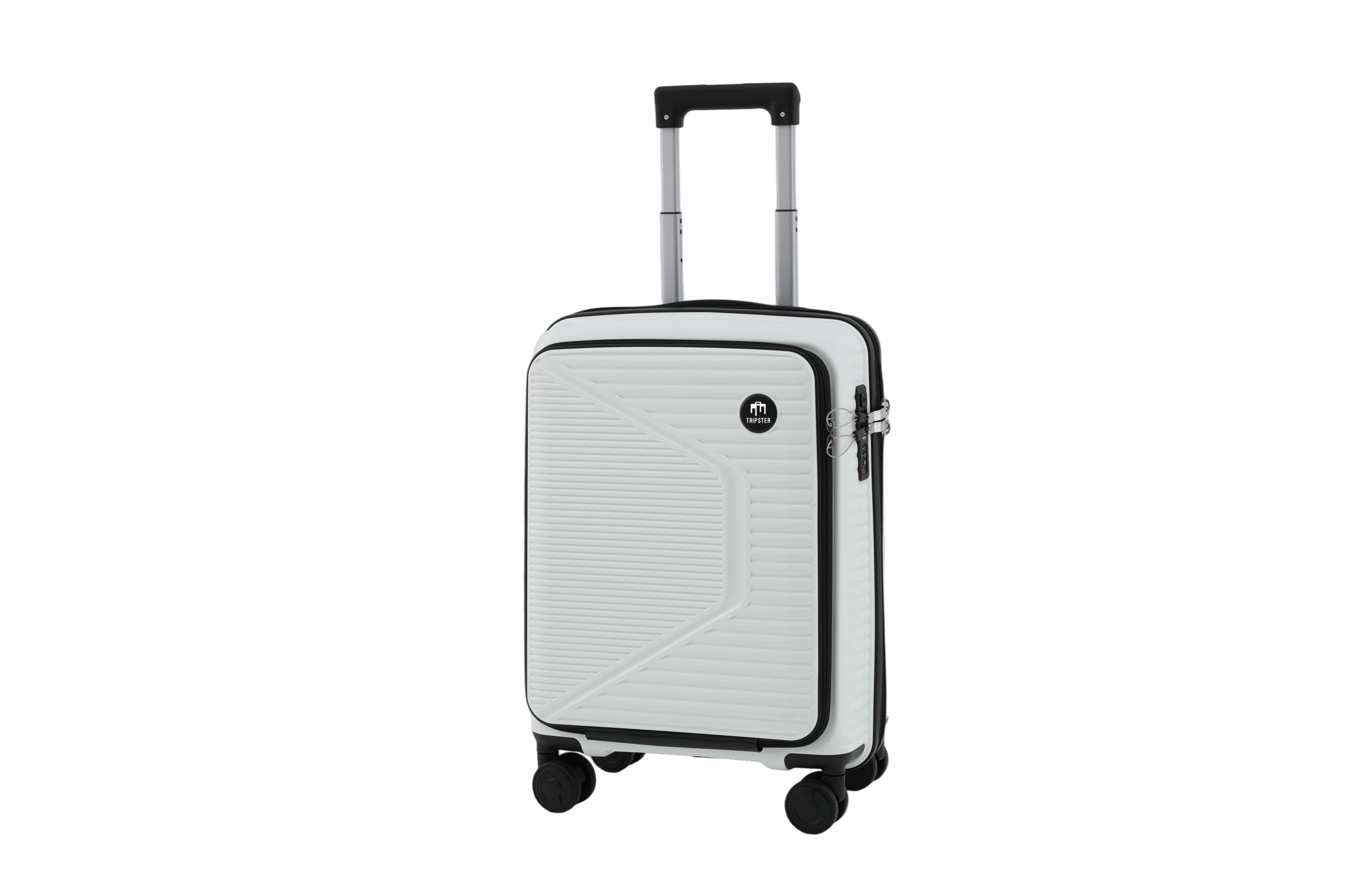 PP Spinner Luggage - White