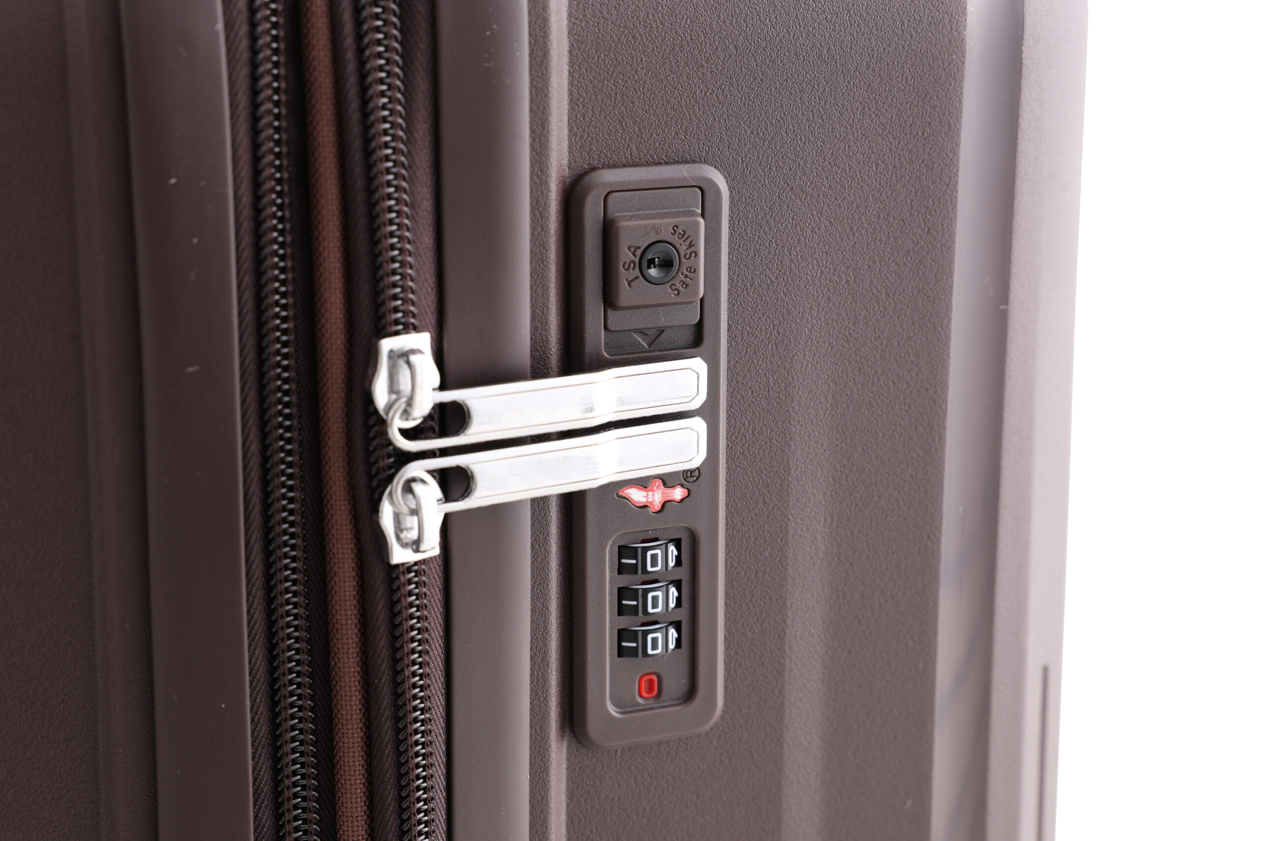 Green PP Hardside Luggage